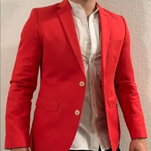 mens red blazers